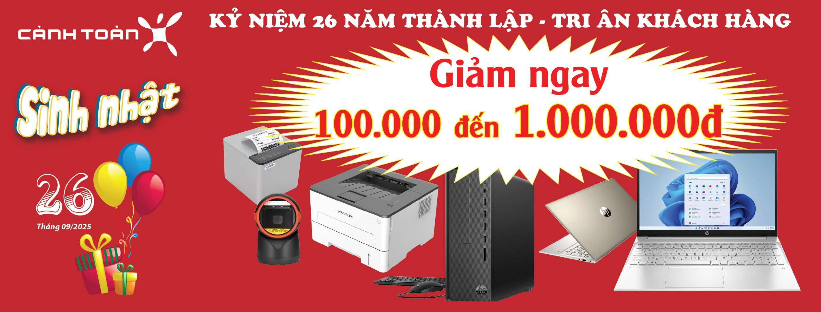 KHUYEN MAI SINH NHAT CANH TOAN